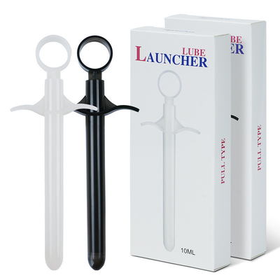 Mini Lubricant Launcher Shooter Sex joue la seringue Vaginal Cleaning Tools de lavement