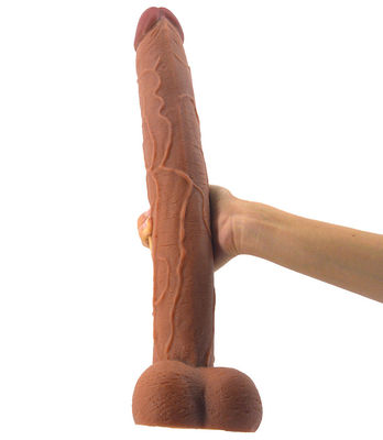 Coq 15.5Inch Dick Masturbation Sex Toys réaliste fort de 39CM énorme
