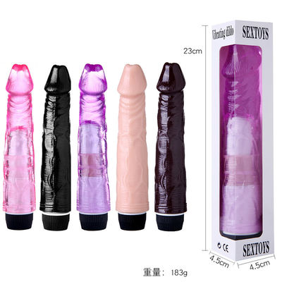 Sexe artificiel Toy Vagina Massager de godemiché de l'ABS 21.5*3.8CM de bande