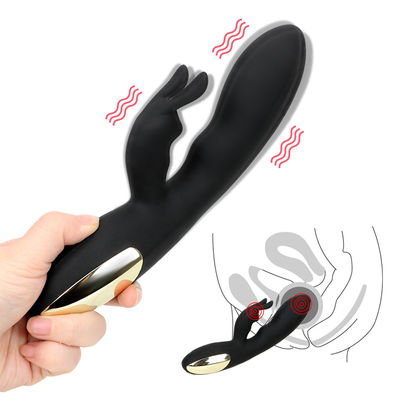 ROHS a certifié les jouets de remplissage de sexe de vibrateur de lapin d'USB pour le stimulateur de clitoris de tache de G