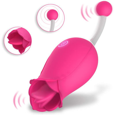 USB chargeant 10Frequencies effleurant le stimulateur de tache du jouet G de sexe de langue