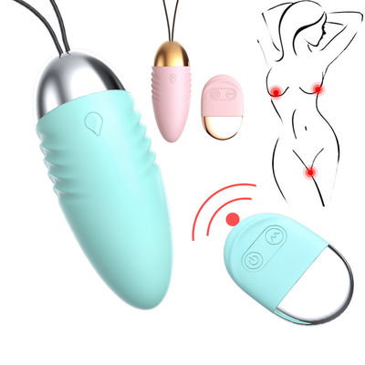 Vibrateurs adultes de sexe d'oeufs à télécommande de massage de modes de la CE ROHS 10