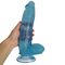 jouet de sexe de PVC Crystal Artificial Penis Big Dick de 12.2Inches 31cm