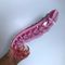 jouets de sexe d'adultes de godemiché en verre de hippocampe de rose de 17.5*3.2cm longs