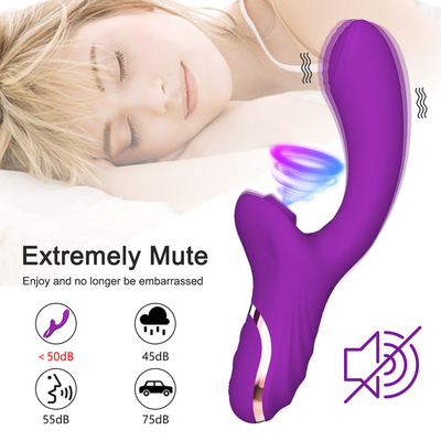 20 stimulateur de succion clitoridien 50dB de vide femelle du vibrateur 3D de modes double