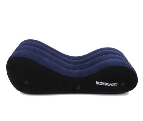 Oreiller magique de cale de coussin d'amour de sexe bleu confortable de position pour le sexe